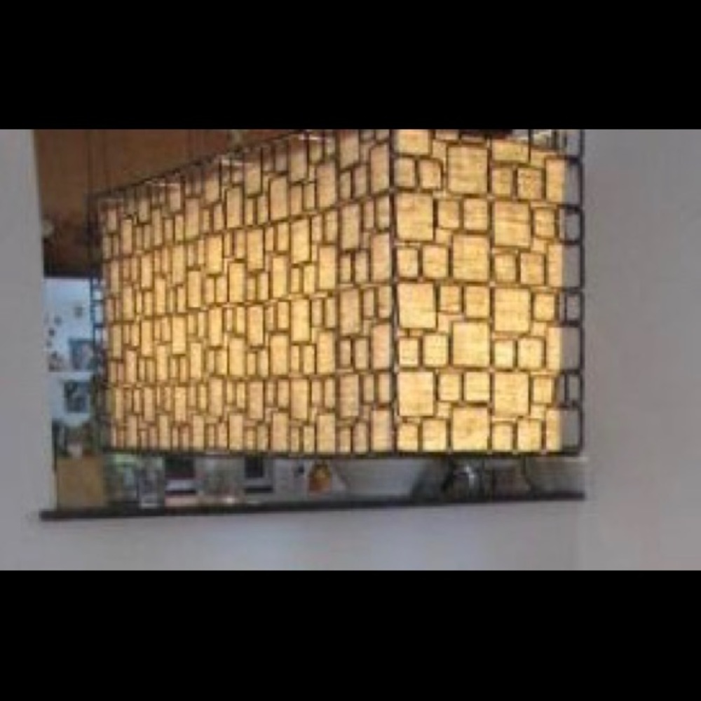 West Elm pendant lamp